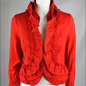 INC Red Bloom Jacket